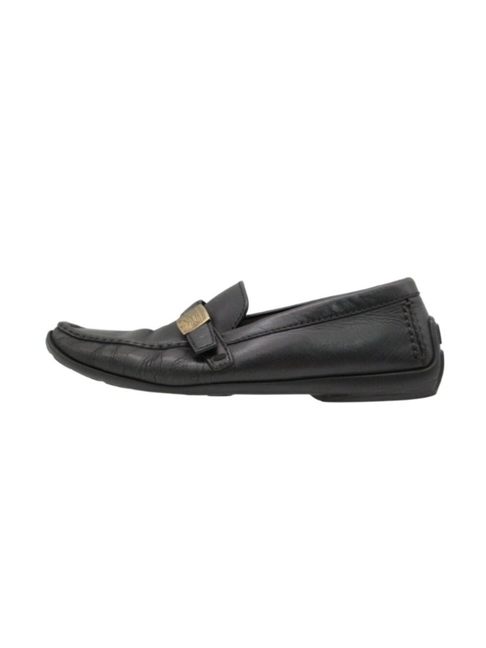 Louis Vuitton Loafers Classic Monte Carlo Driving Shoes Leather Slip-on